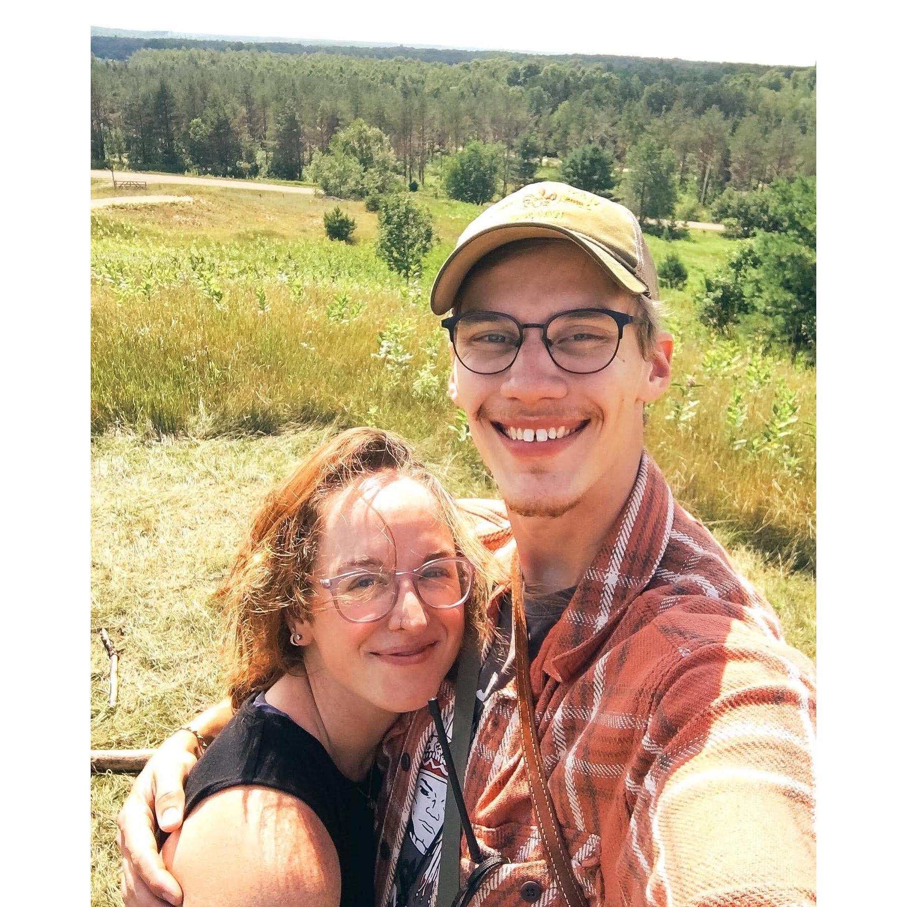 One of the many minute long hugs from when we reunited at Camp after 10 weeks apart