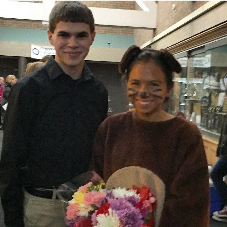 The first time Brian met Morgan's family was after the HHS children's play where Morgan played the role of "Spot the Gerbil."