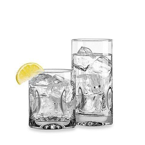 Dailyware Impressions 16-Piece Glassware Set, Stylish Glass, Perfect for Party and All Purpose Occassion Use (1)