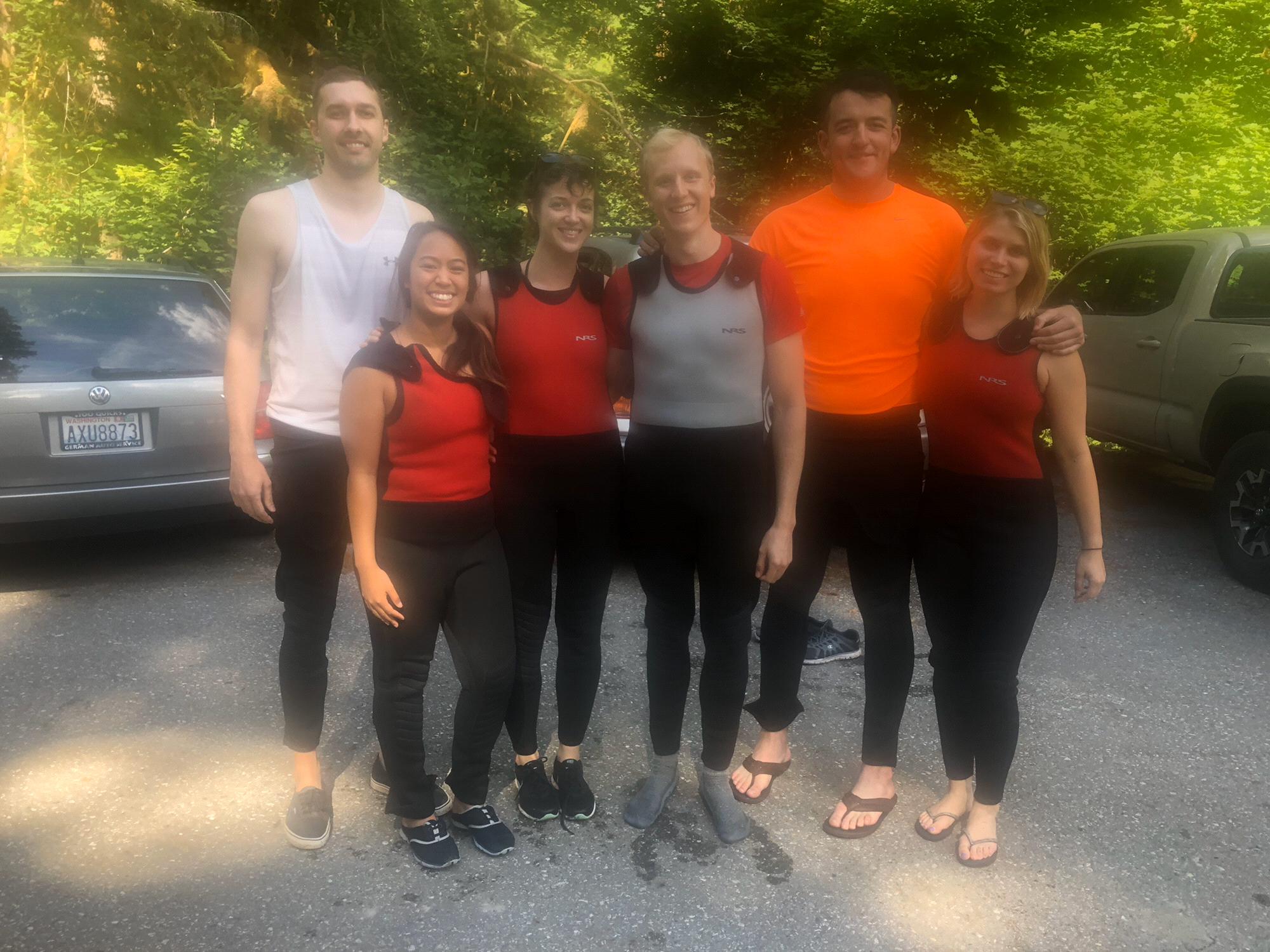 White Water Rafting, Summer 2018