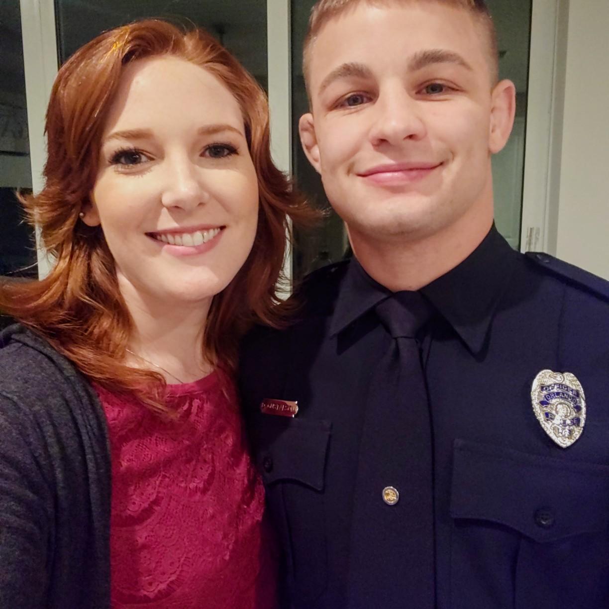 the night Dennis graduated from the Academy