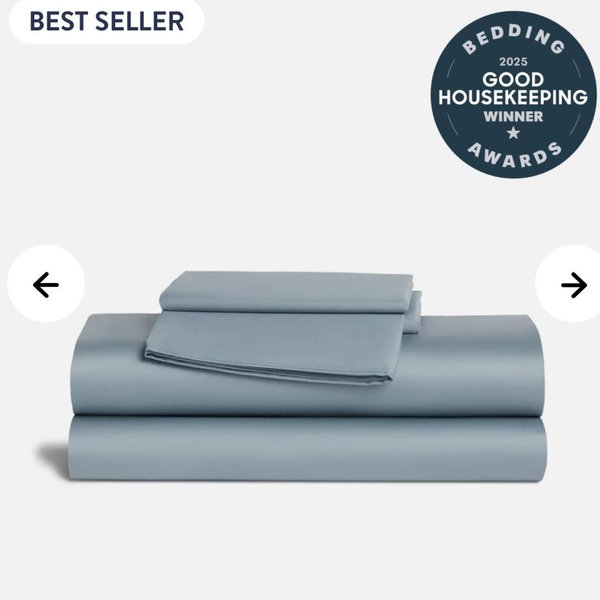 Luxe Sateen Core Sheet Set King Size - Storm