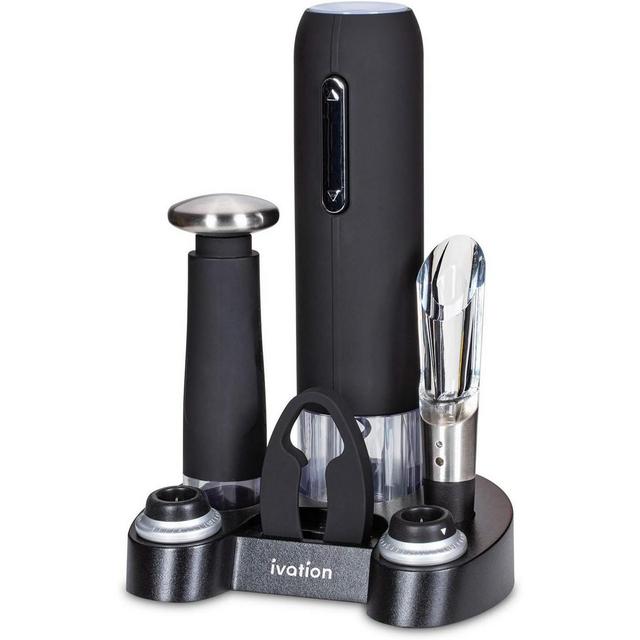 Ivation 7 Piece Wine Set, Electric Wine Opener, Wine Aerator & More!