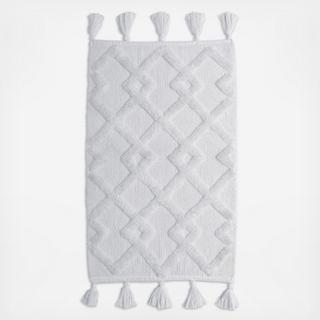 Mountain Peak Cotton Bath Mat