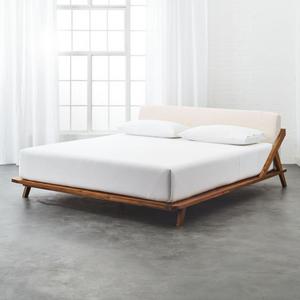 Drommen Acacia Wood King Bed