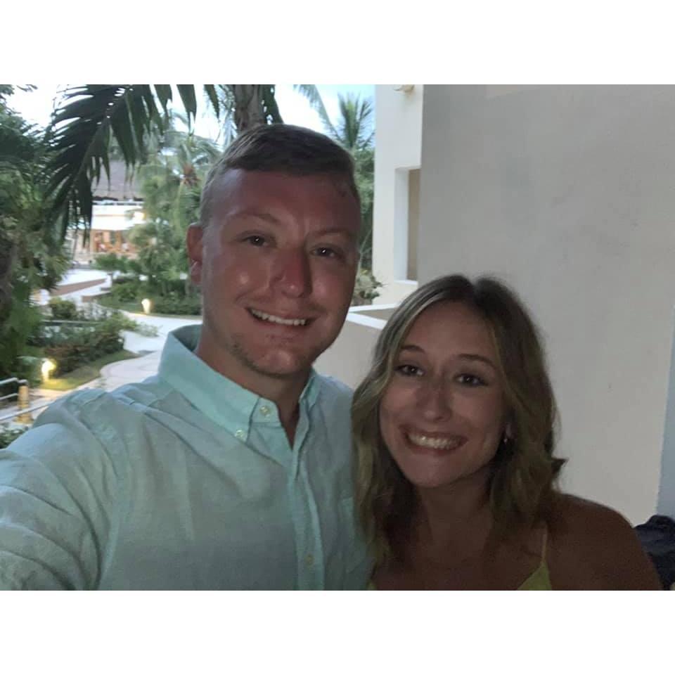This picture was taken in Mexico. One of my favorite memories spent with him, his family, and two of our best friends!
