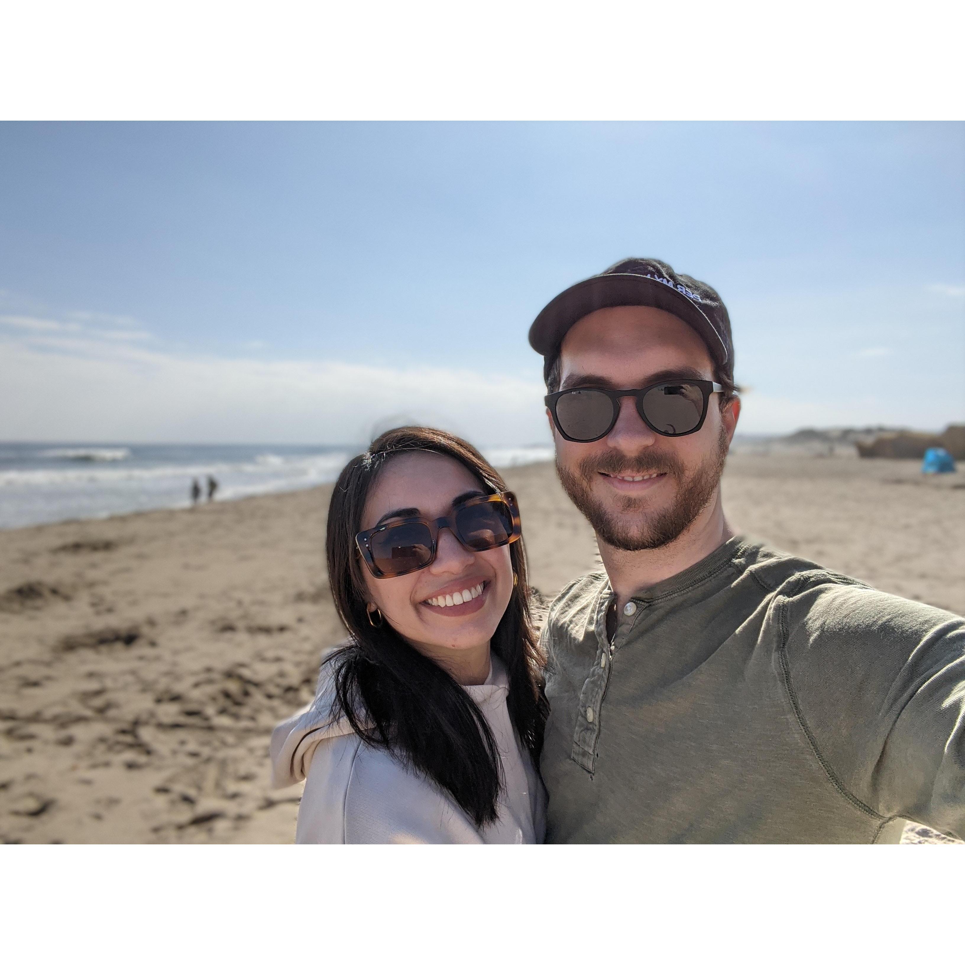 Impromptu trip to the beach