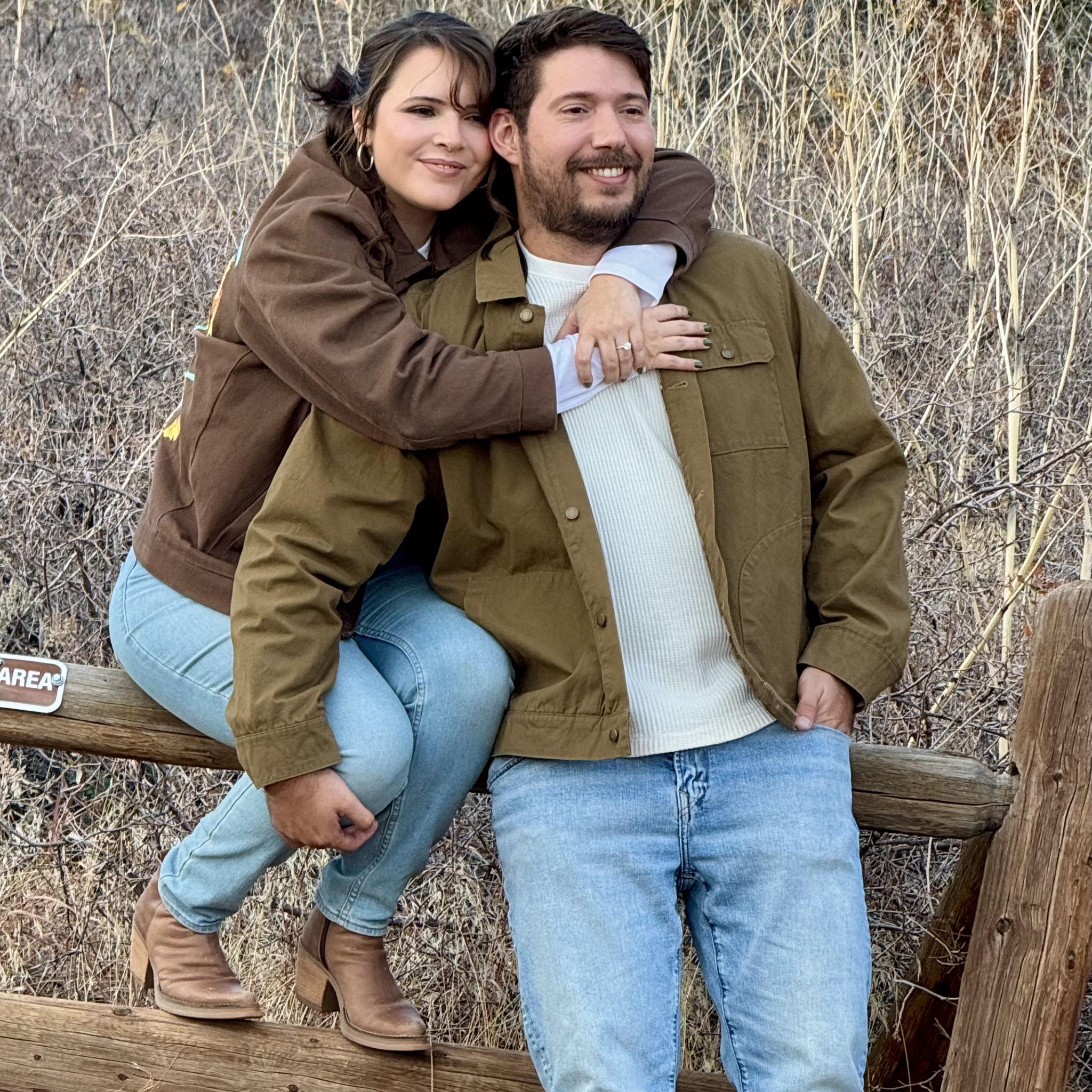 Second round of engagement photos in Red Rocks, Colorado 2025