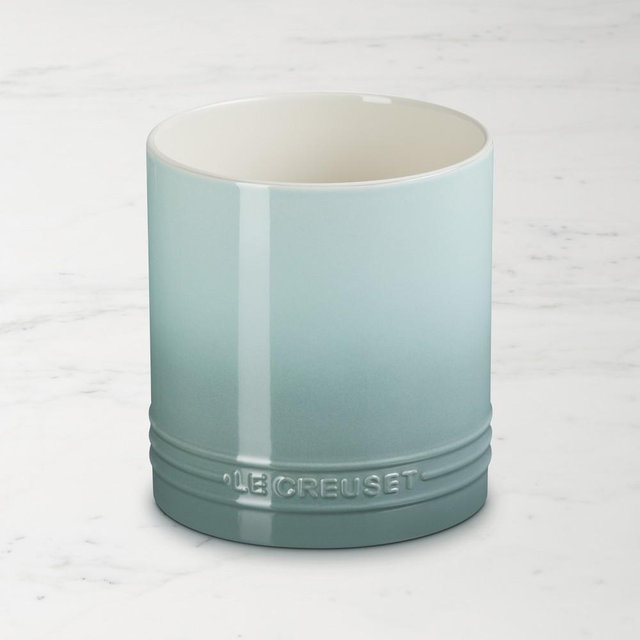 Le Creuset Utensil Crock, Sea Salt