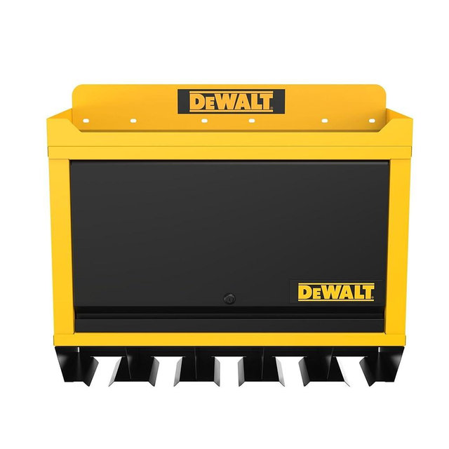 DEWALT Tool Organizer, Wall Mountable, for Power Tools, 500lb Capacity, DEWALT Workshop Storage System Compatible (DWST82824)