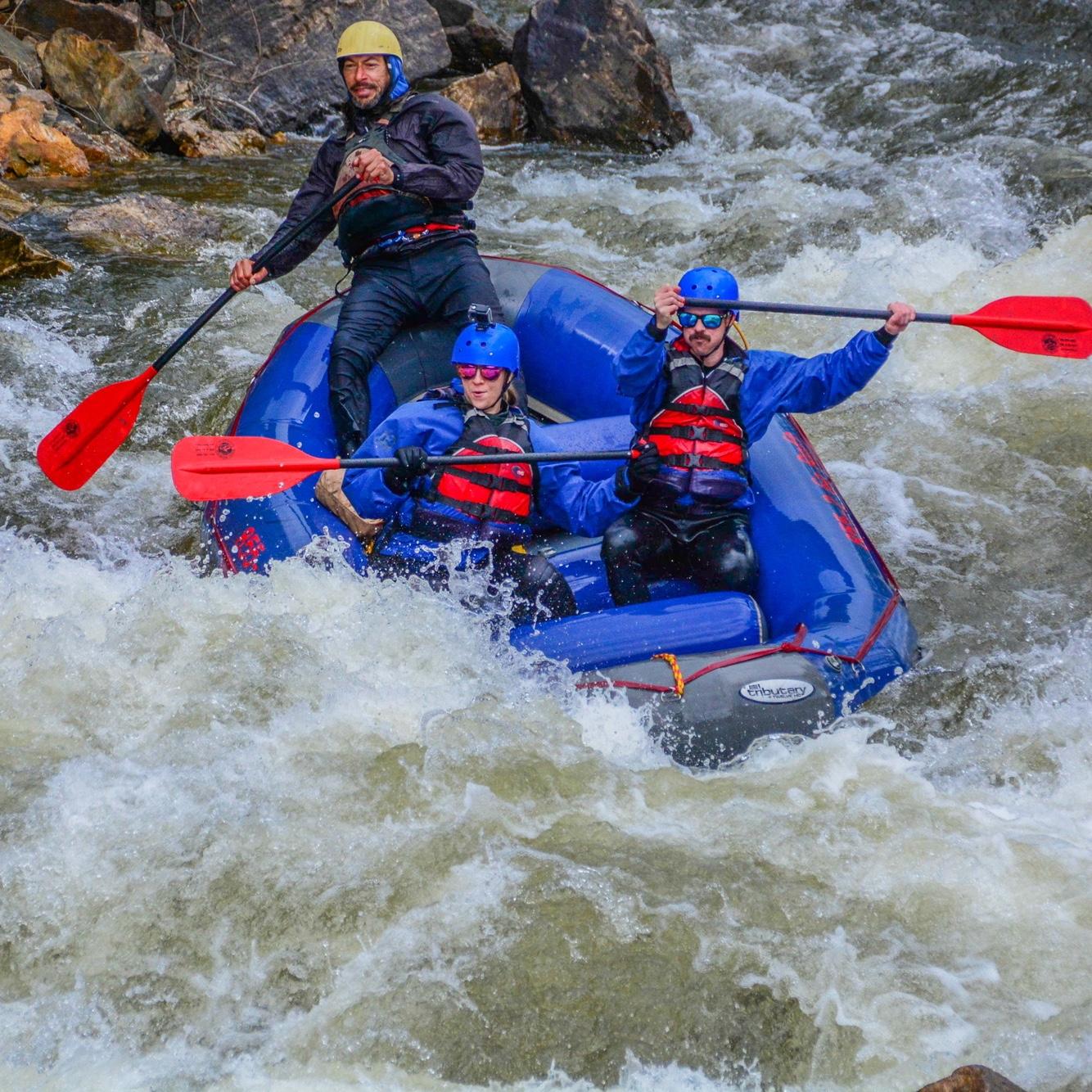 Whitewater rafting in Idaho Springs, CO