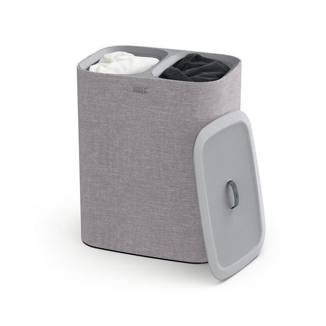 Joseph Joseph Tota 90-liter Laundry Separation Basket, Grey