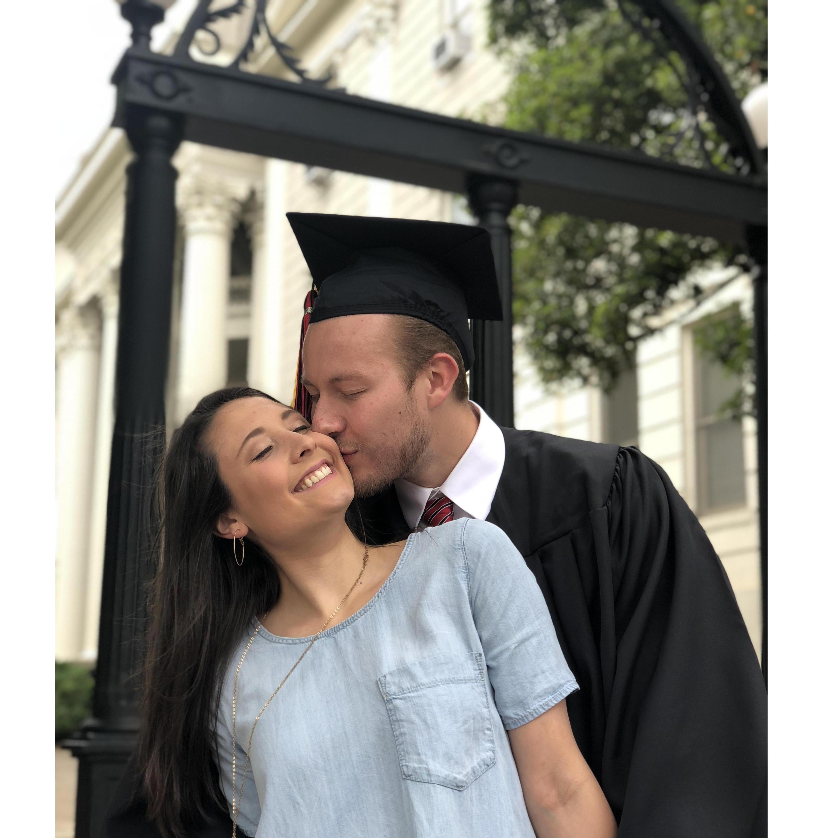 Patrick graduates from UGA (2018)