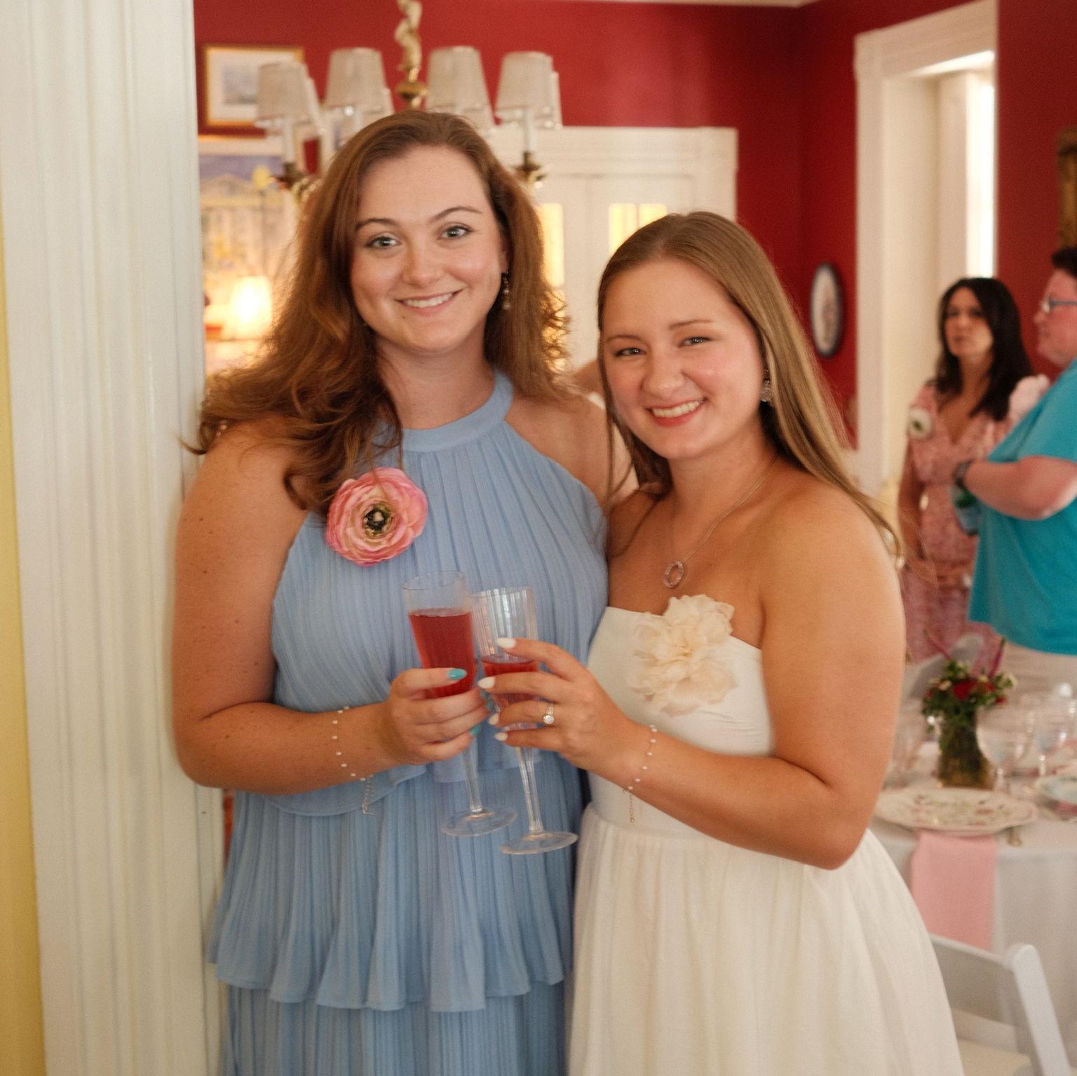 Josie, my Matron-of-Honor :)