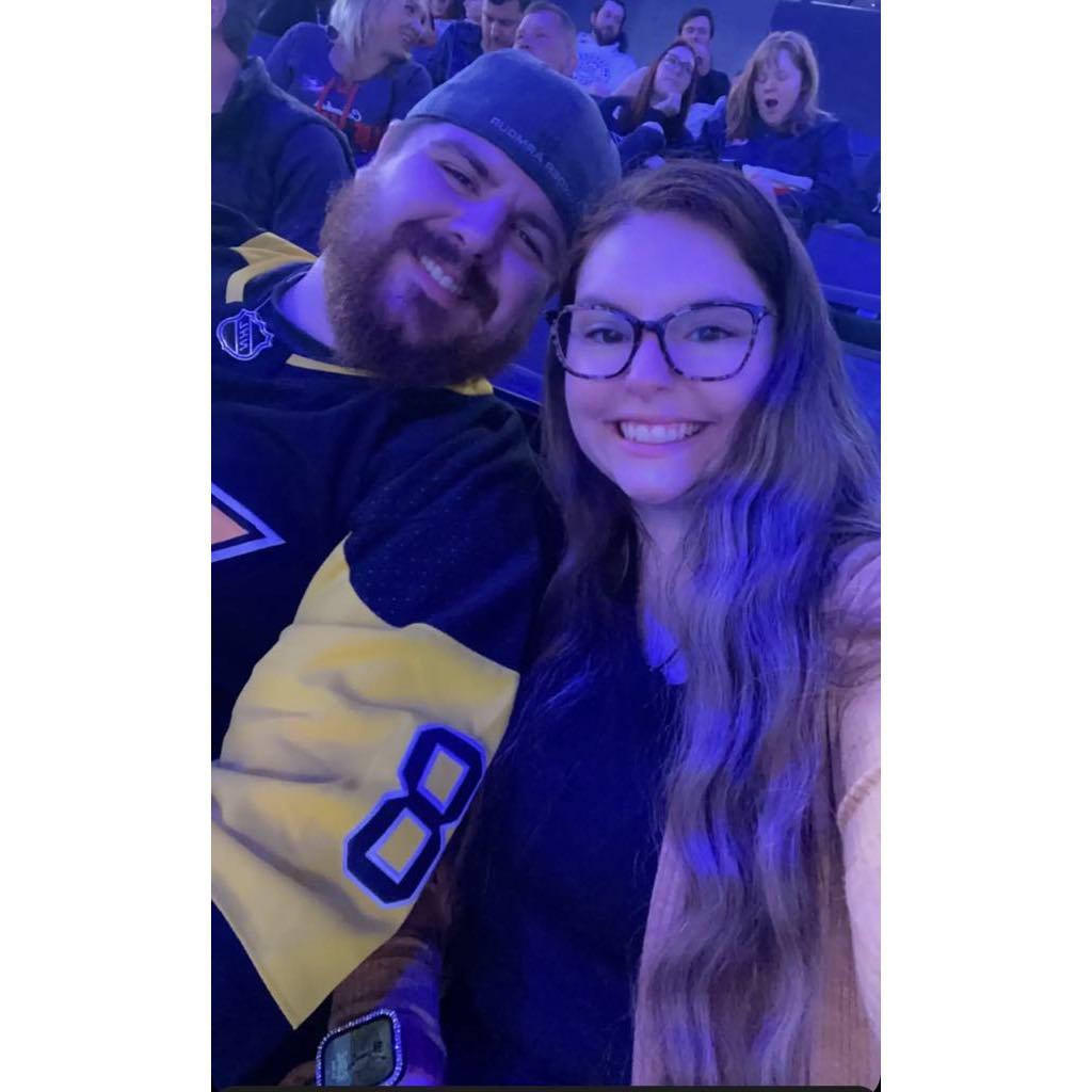 2023: Our first Hockey game together