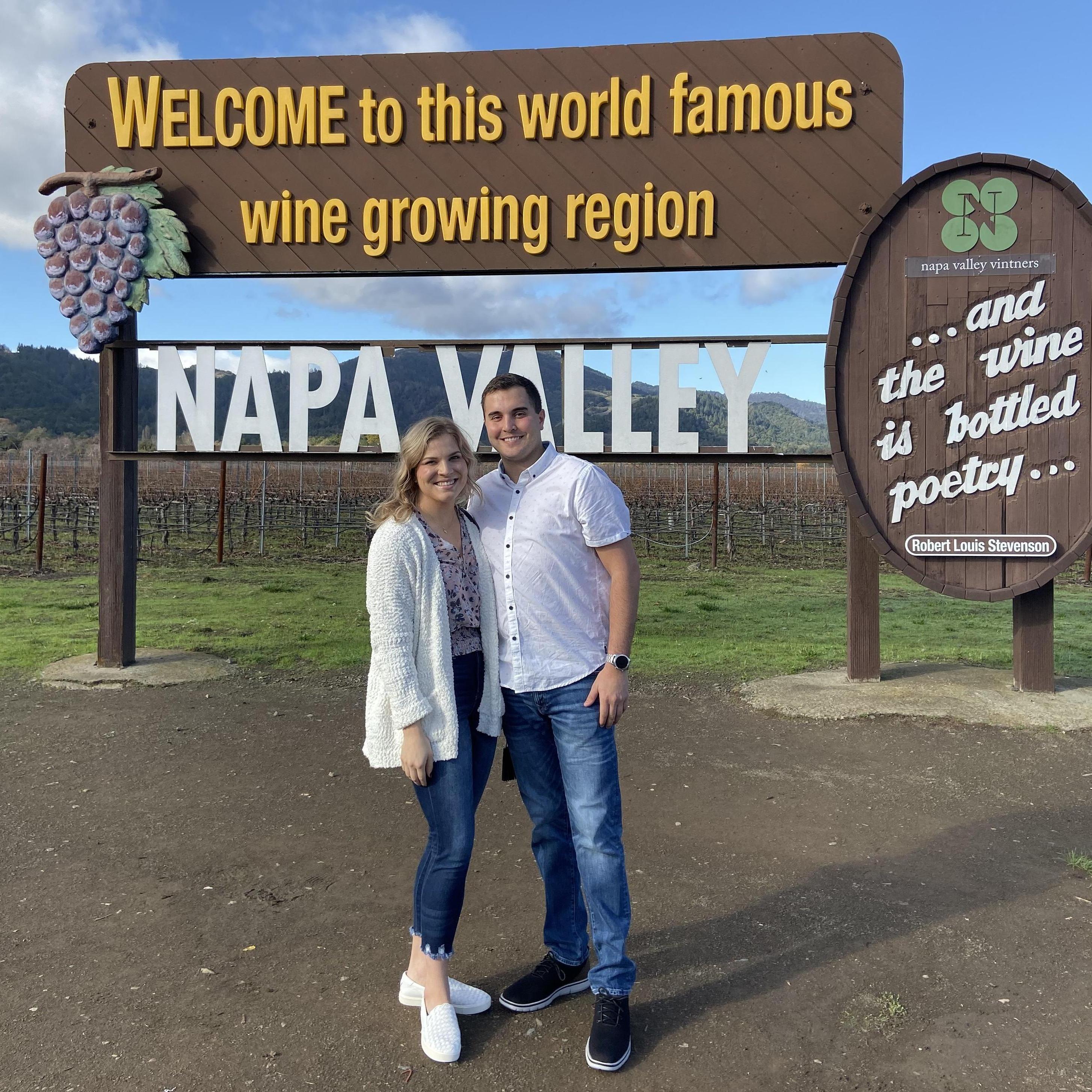 Ean's first trip out to see Crystal in California!