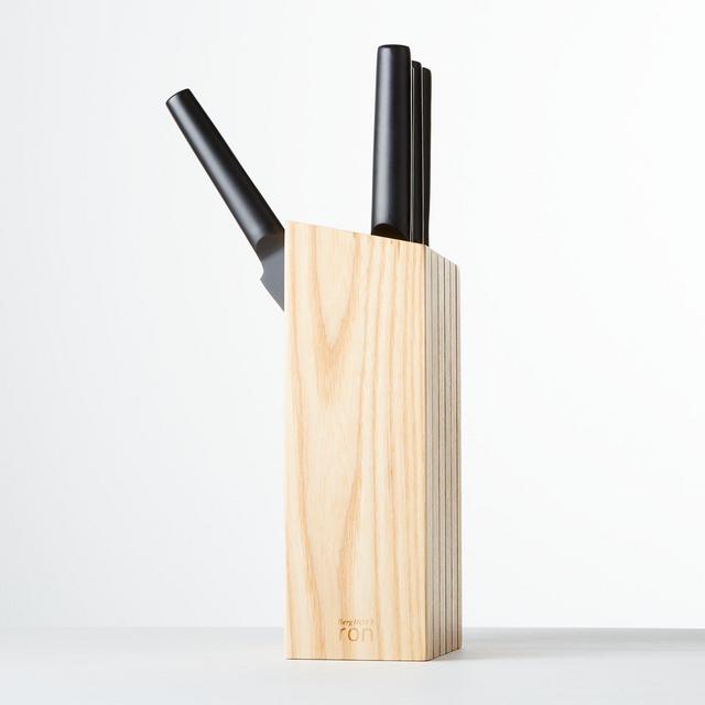 BergHOFF ® Ron 6-Piece Black Starter Knife Block Set