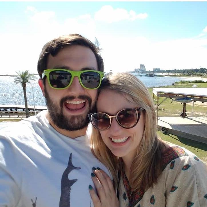 Impromptu beach trip for our first anniversary in 2018