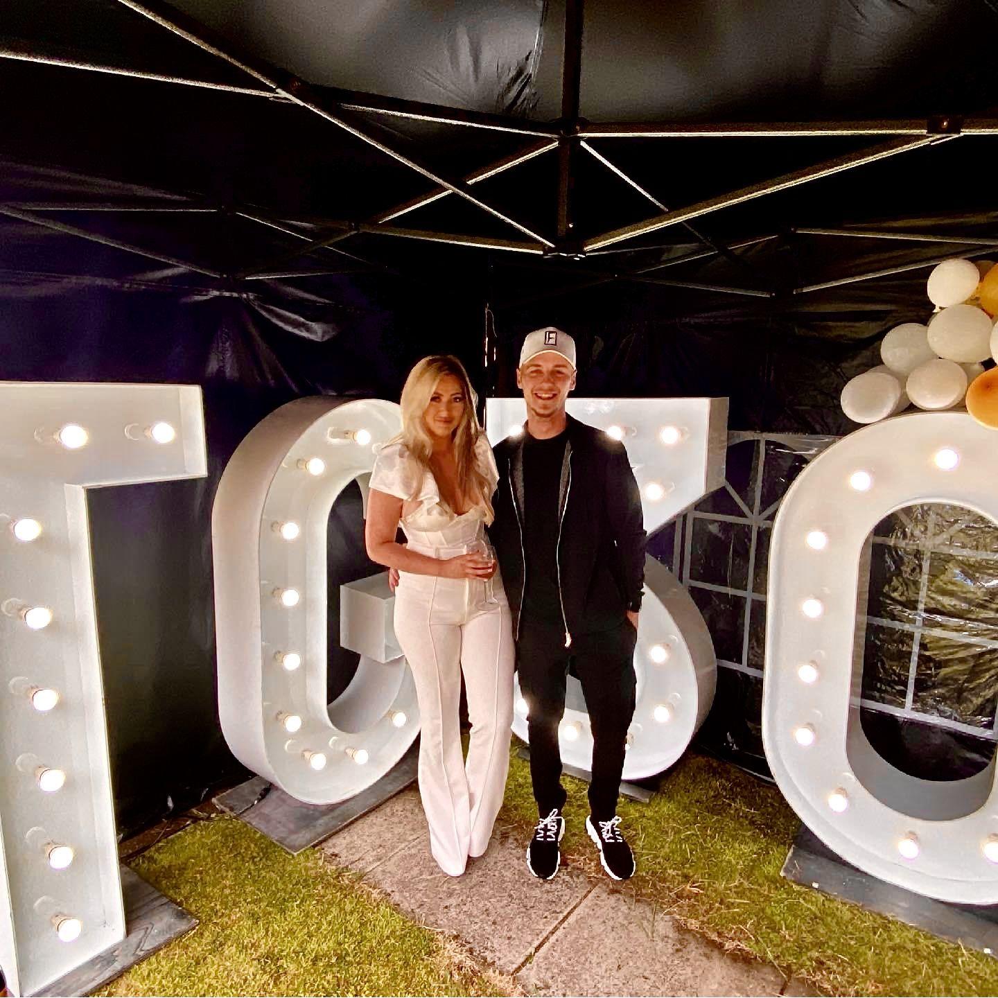 Taylor turned 30! Covid was still a thing so we were allowed small garden parties. Marissa had many meltdowns over this and it poured from the high heavens before the party started!