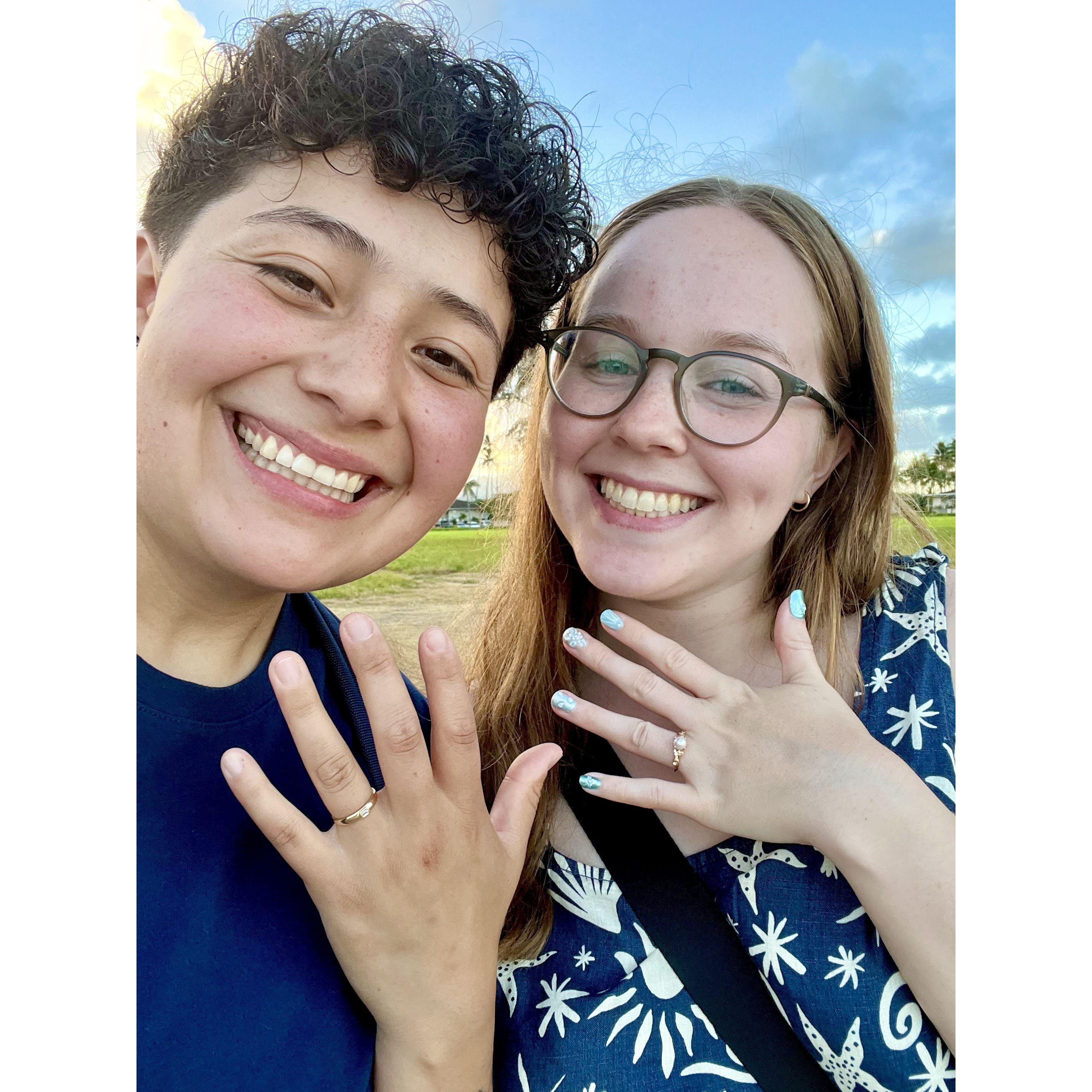 Right after the "yes!"