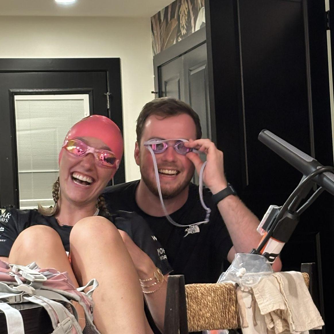 Shenanigans Before Bryn's First Ironman 70.3