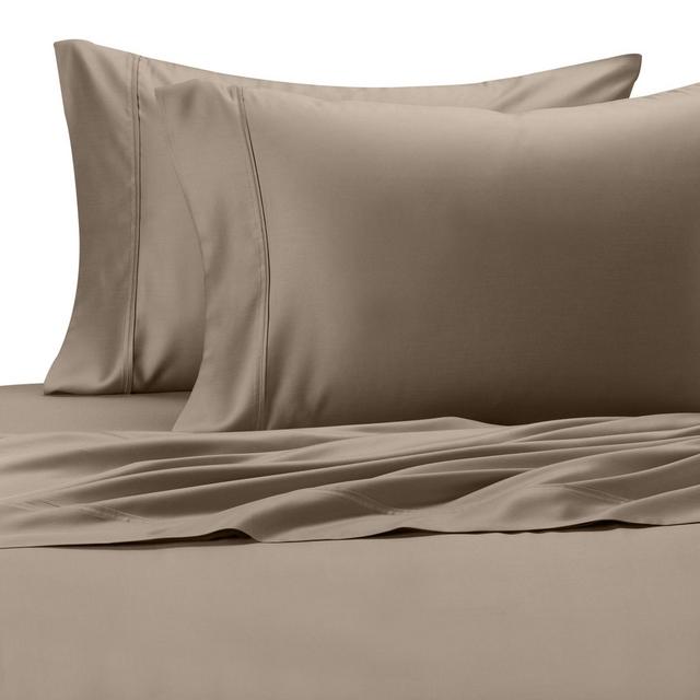 Eucalyptus Origins™ Tencel Lyocell 600-Thread-Count Standard Pillowcases in Silver (Set of 2)