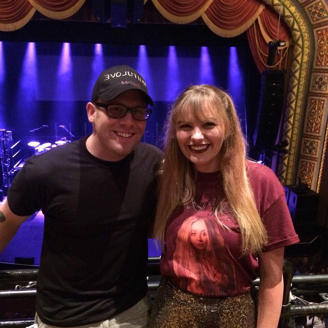 Our first concert together seeing Lizzy's fave Sabrina Carpenter