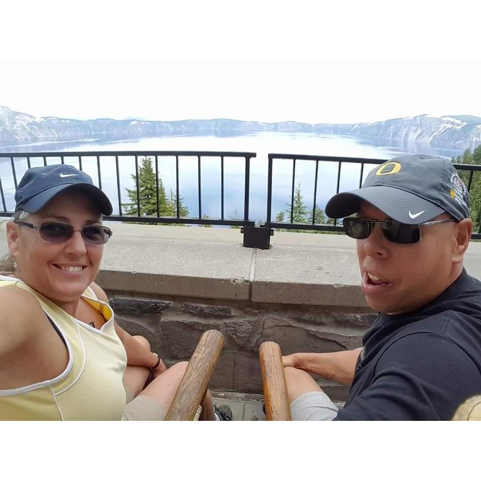 Lived in OR my whole life and never went to Crater Lake, until I met Jeff.