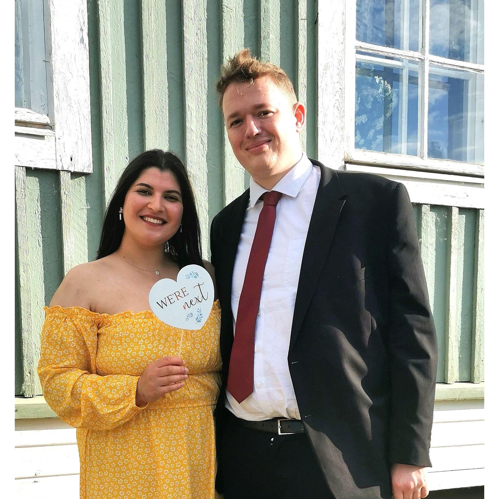 Next to get married in Mina's family! :) 