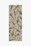 Bone Dance White Rug