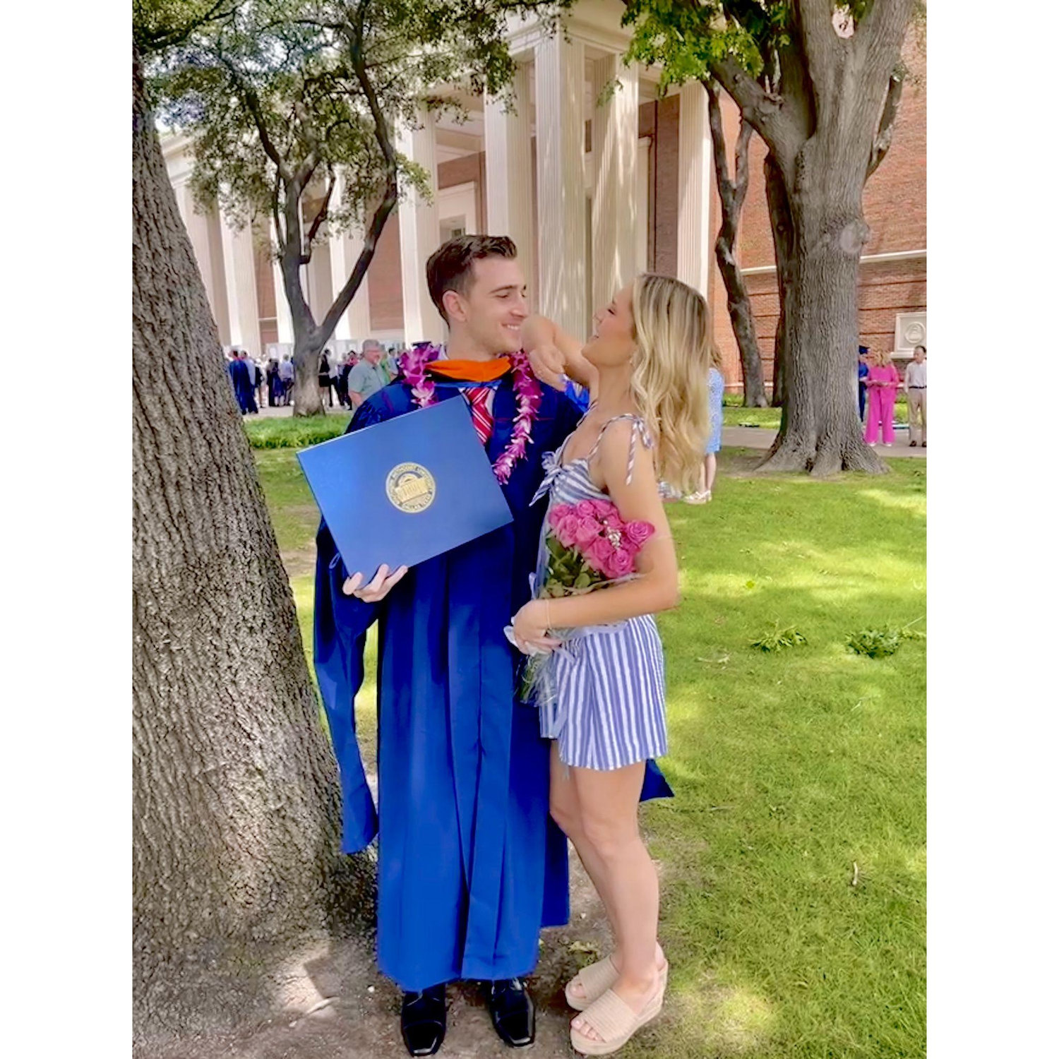 Braden's Master's Degree Graduation from SMU