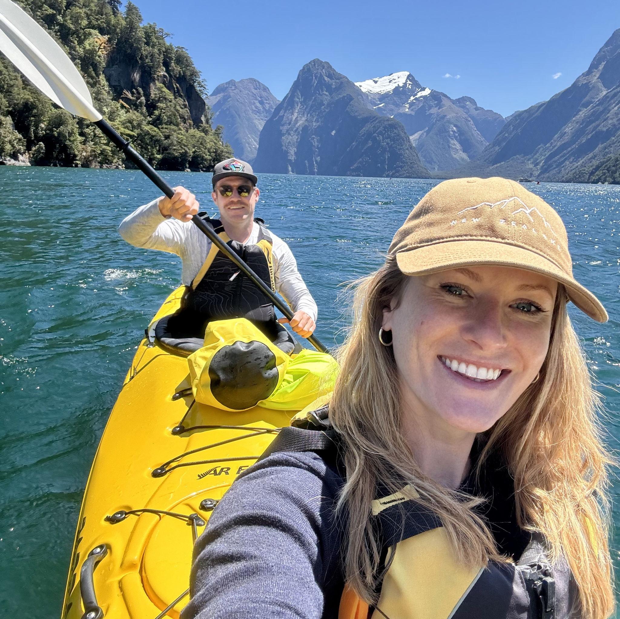 Kayaking in Milford Sound! January 2025