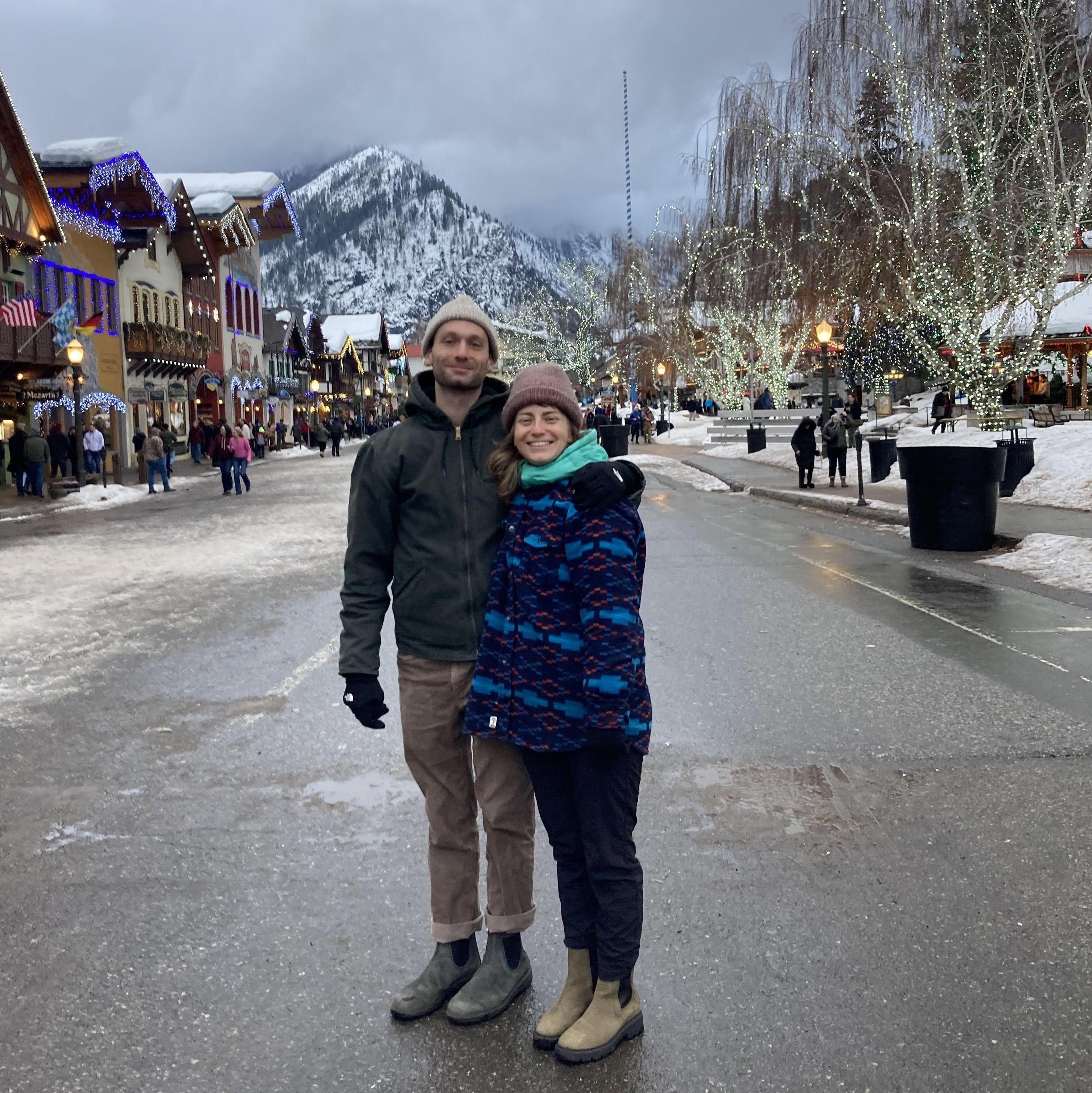 Winter 2023 in Leavenworth, WA.