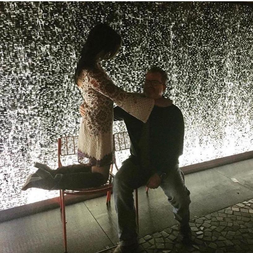 Our picture spot outside NYNY in Las Vegas. Its become our tradition to wrap up the Baker to Vegas relay with a night out at the dueling Piano bar.