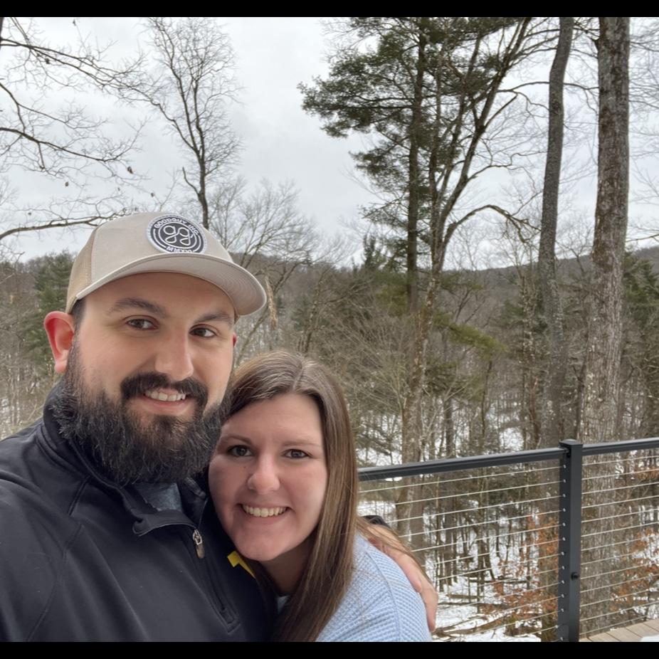 Our first trip together! We went to a cabin over valentines day weekend- it was perfect!