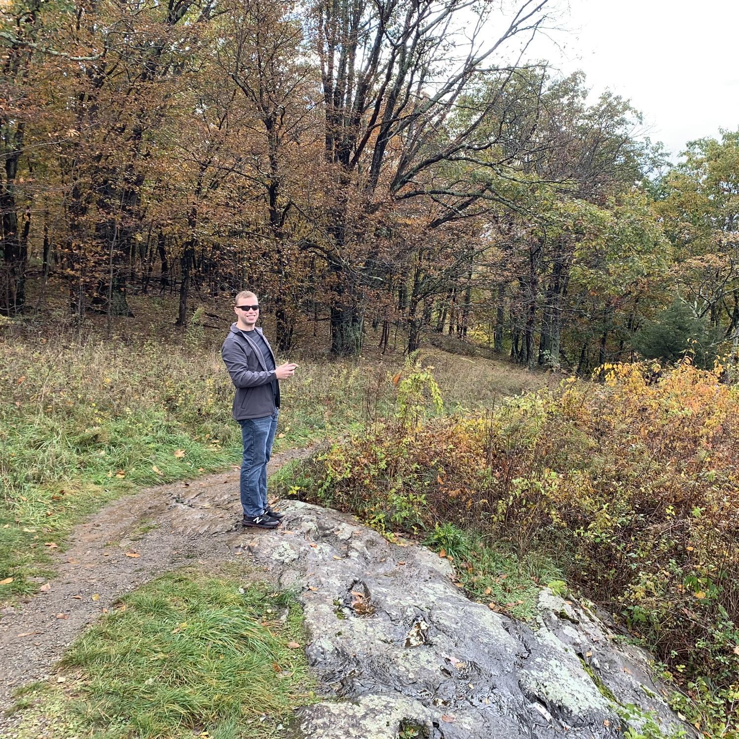 October 2021
Sarah: Every time we go on a hike, Rob has to find the best view