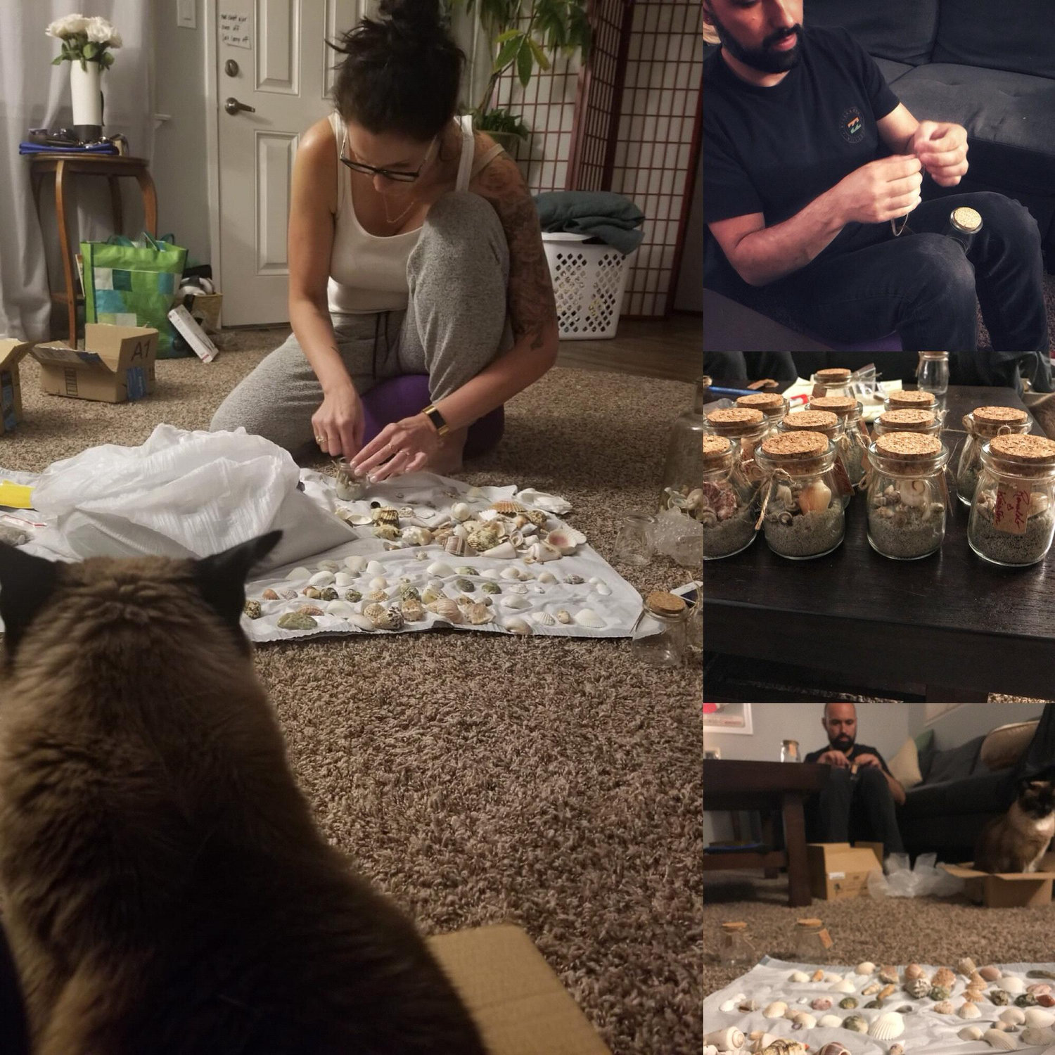 Getting wedding favors going ❤️