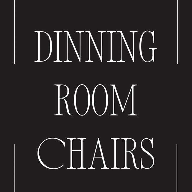 Faux Leather Dining Chairs Black (Set of 6)