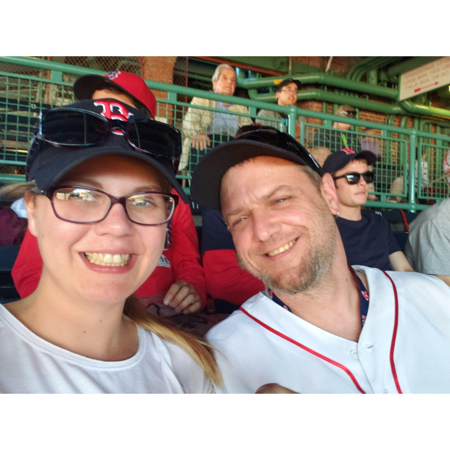 Boston Red Sox game at Fenway