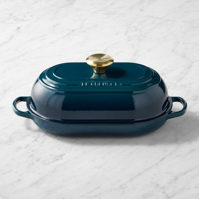 Le Creuset Signature Oval Bread Oven, Agave