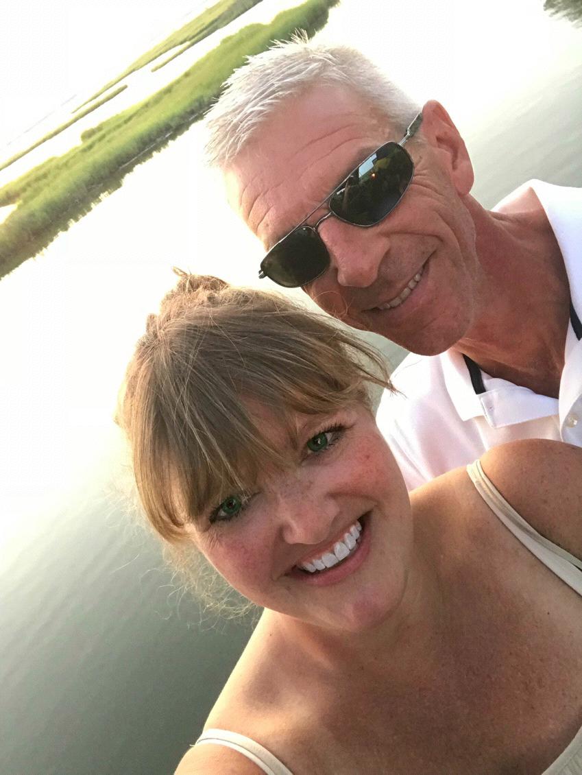 Sunset selfie at BJ’s on the water, OC Maryland