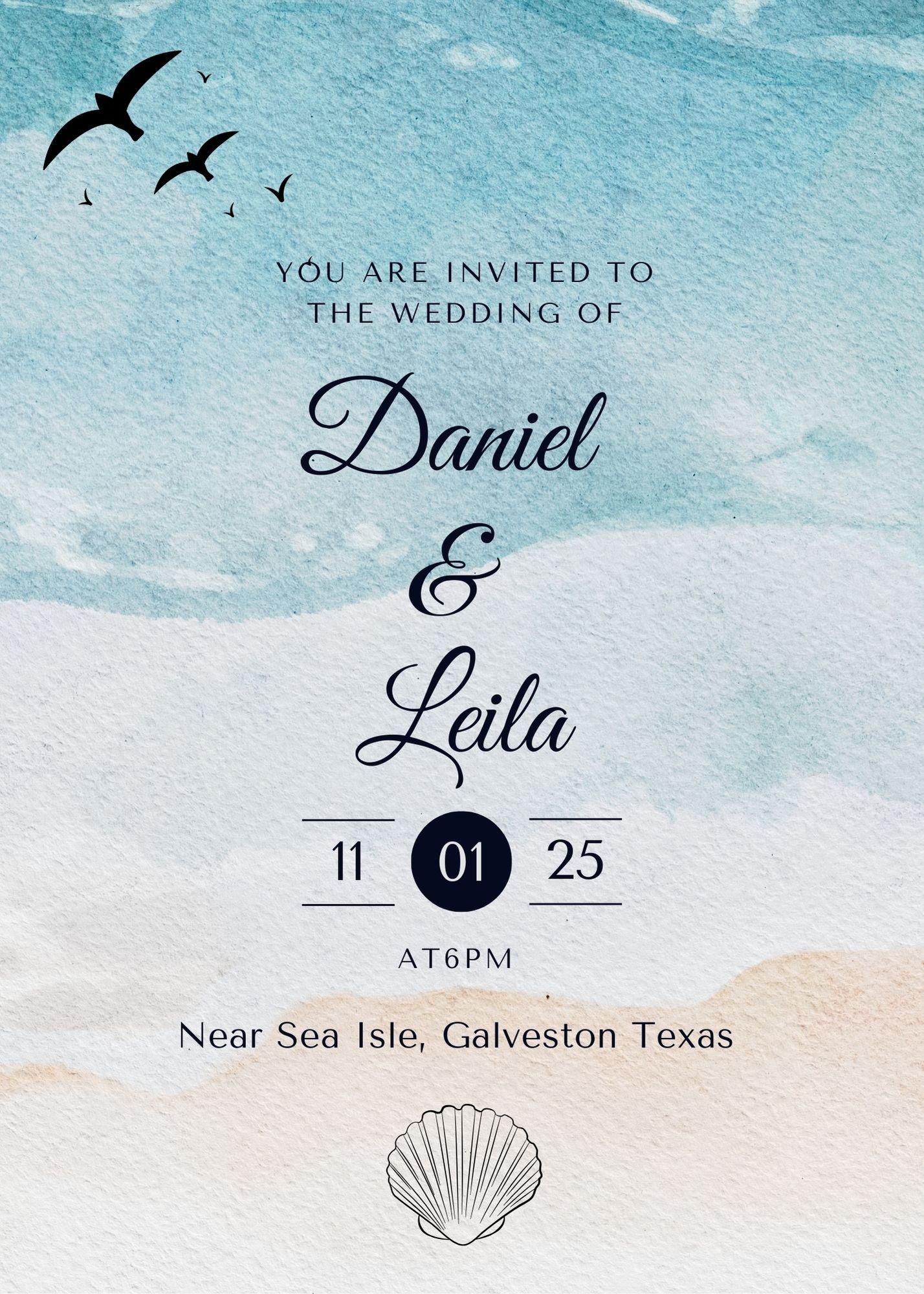 The Wedding Website of Leila Harper and Daniel Johnson