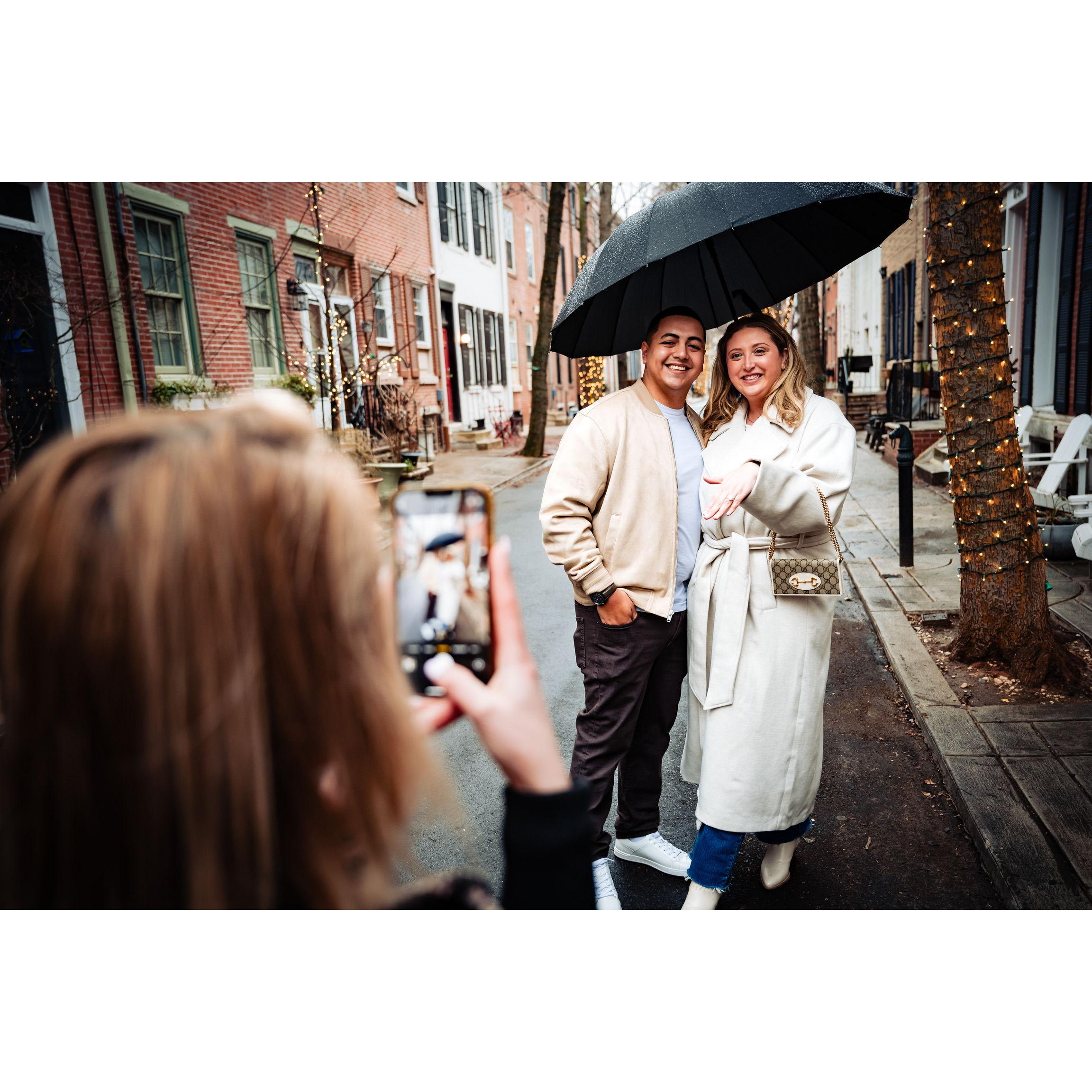 Family Captures the Moment