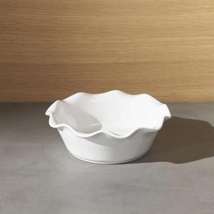 Ruffled Individual Pie Dish
