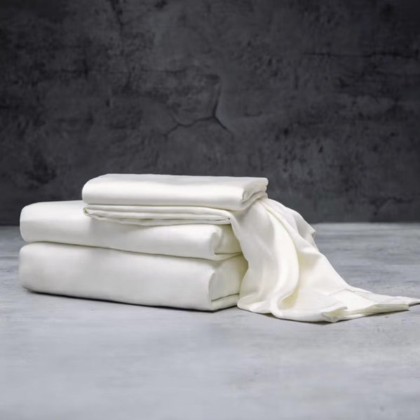 Luxome Luxury Sheet Set - King size, Ivory