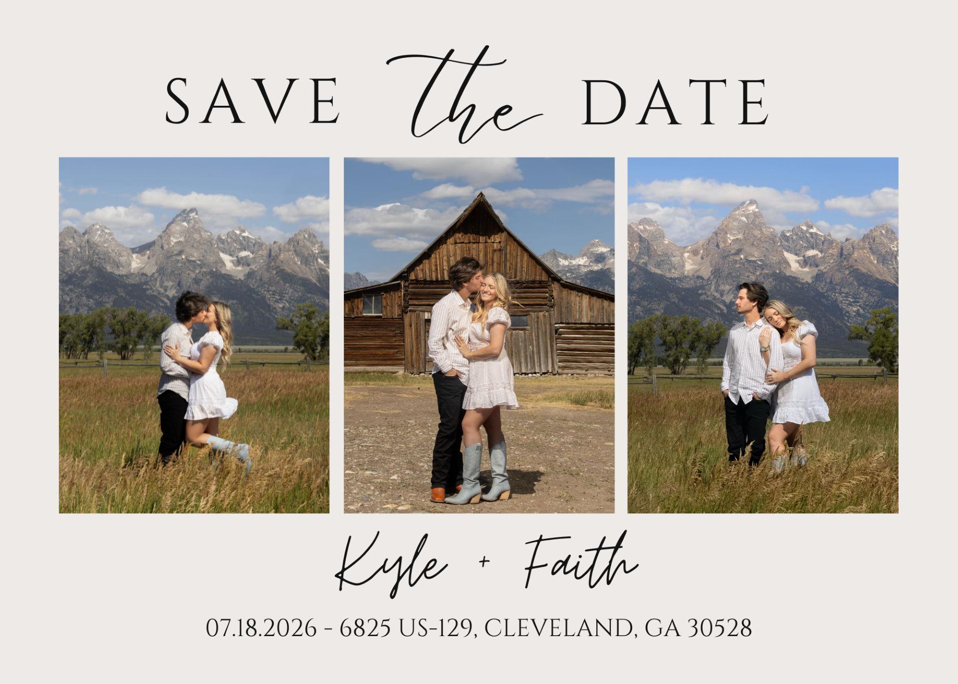 The Wedding Website of Faith Kohl and Kyle Koen