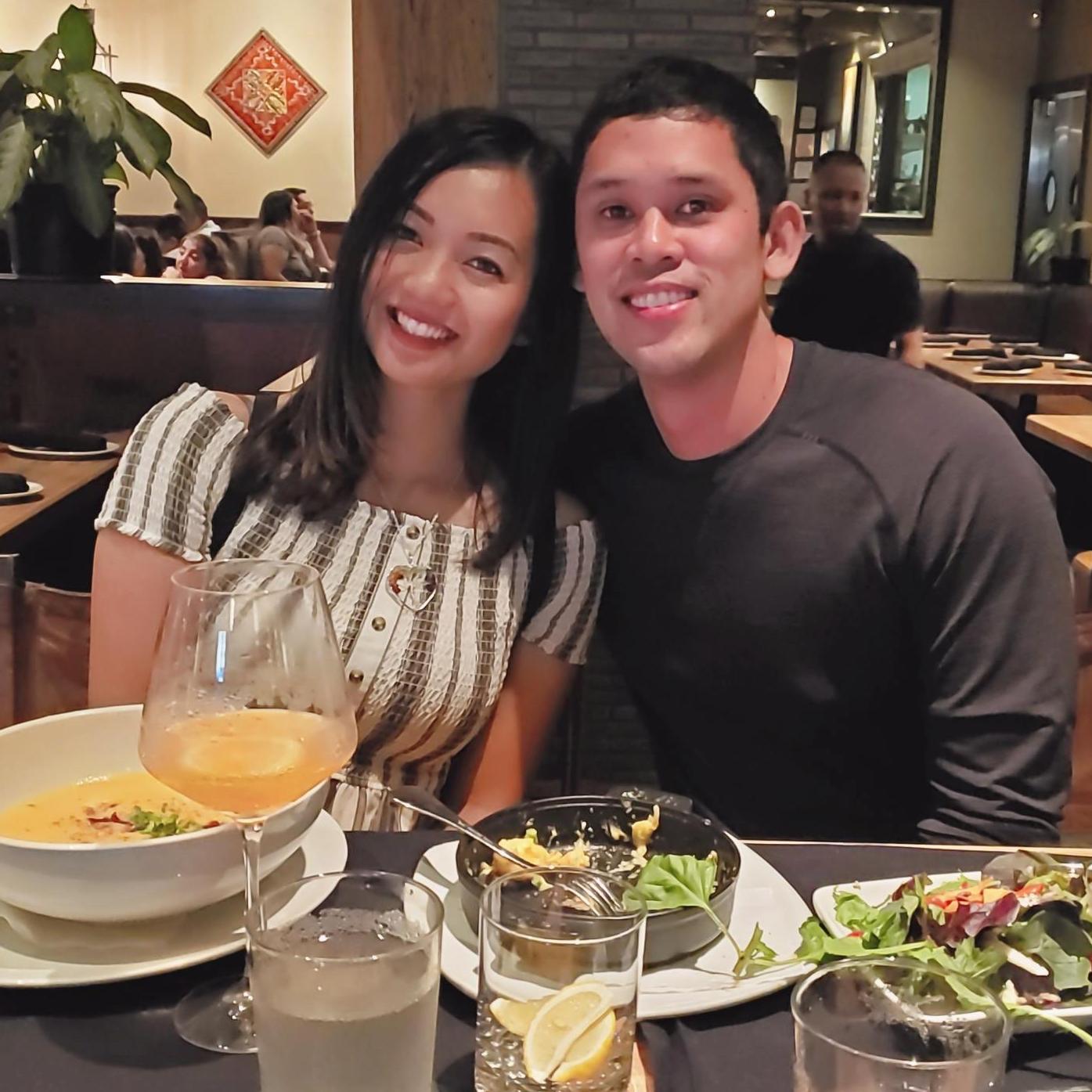 Notice the Aperol, which is now our signature drink. Literally our first photo on our first date.