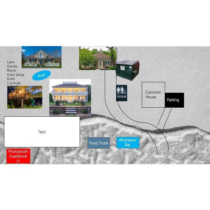 Event Map - To help you know where things are!
