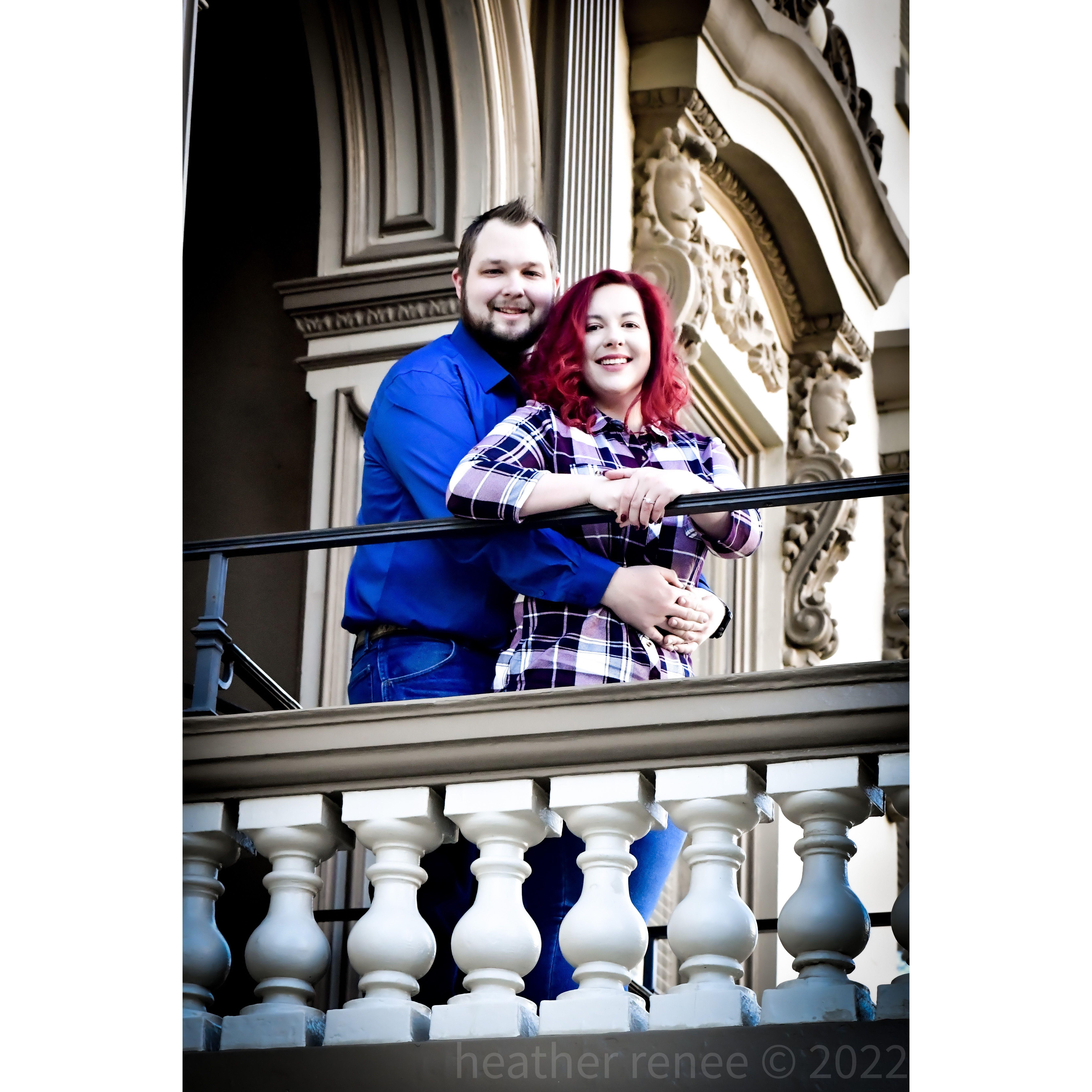 Engagement photo.