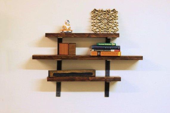 Wall-Mounted Shelf Set